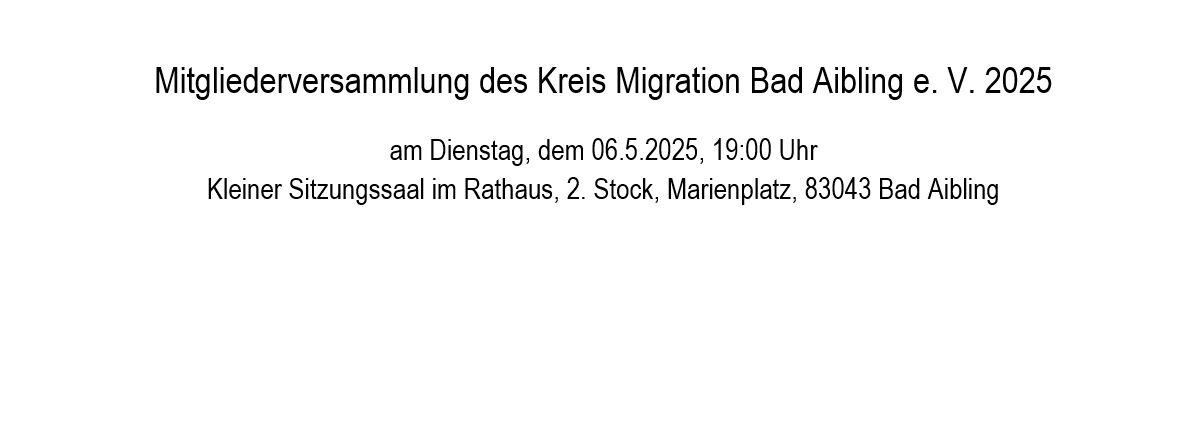 Kreis Migration Bad Aibling e.V.